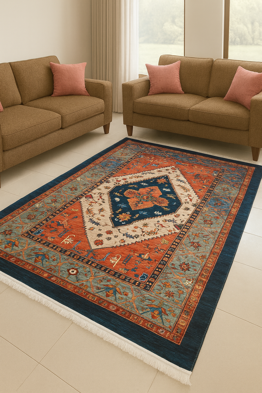 Luxury Velvet Centerpiece(Rug)
