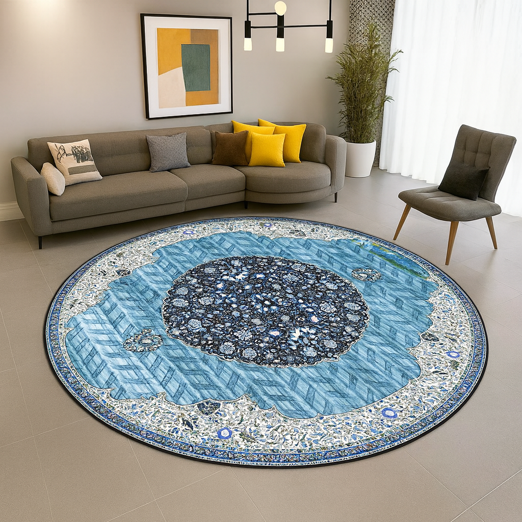 SuperSoft Velvet Round Rugs