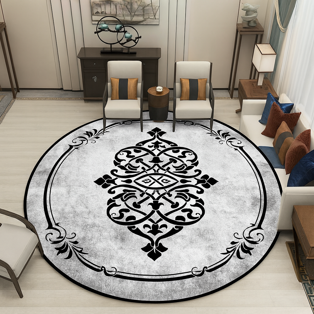 SuperSoft Velvet Round Rugs