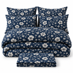Midnight Bloom 6-Piece Comforter Set