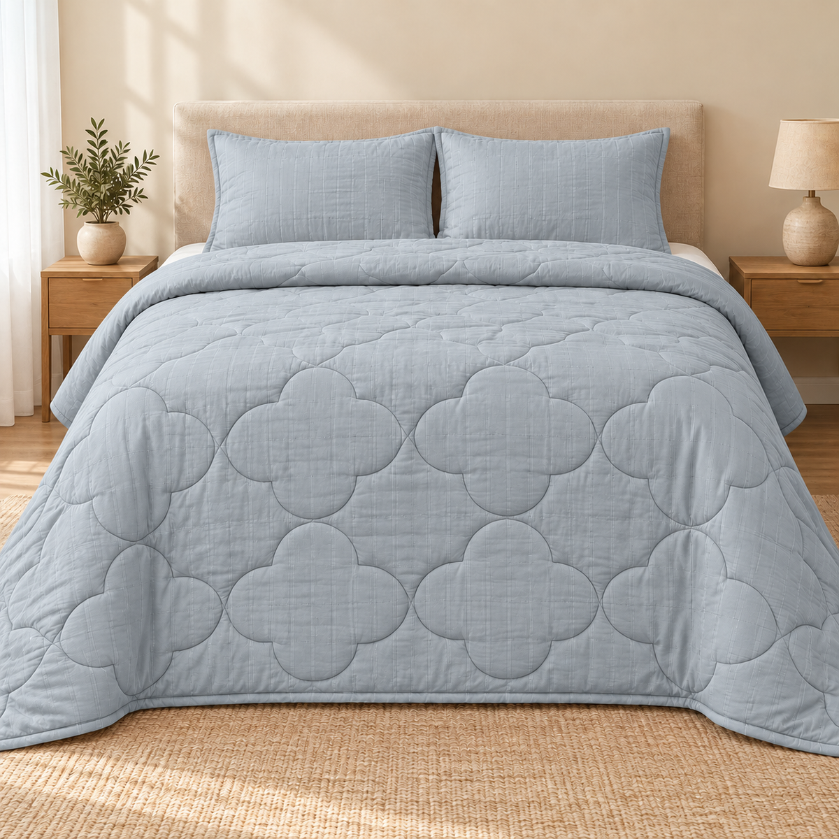 Misty Cloud 4-Piece Comforter Set