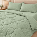 Sage Clover 4-Piece Comforter Set