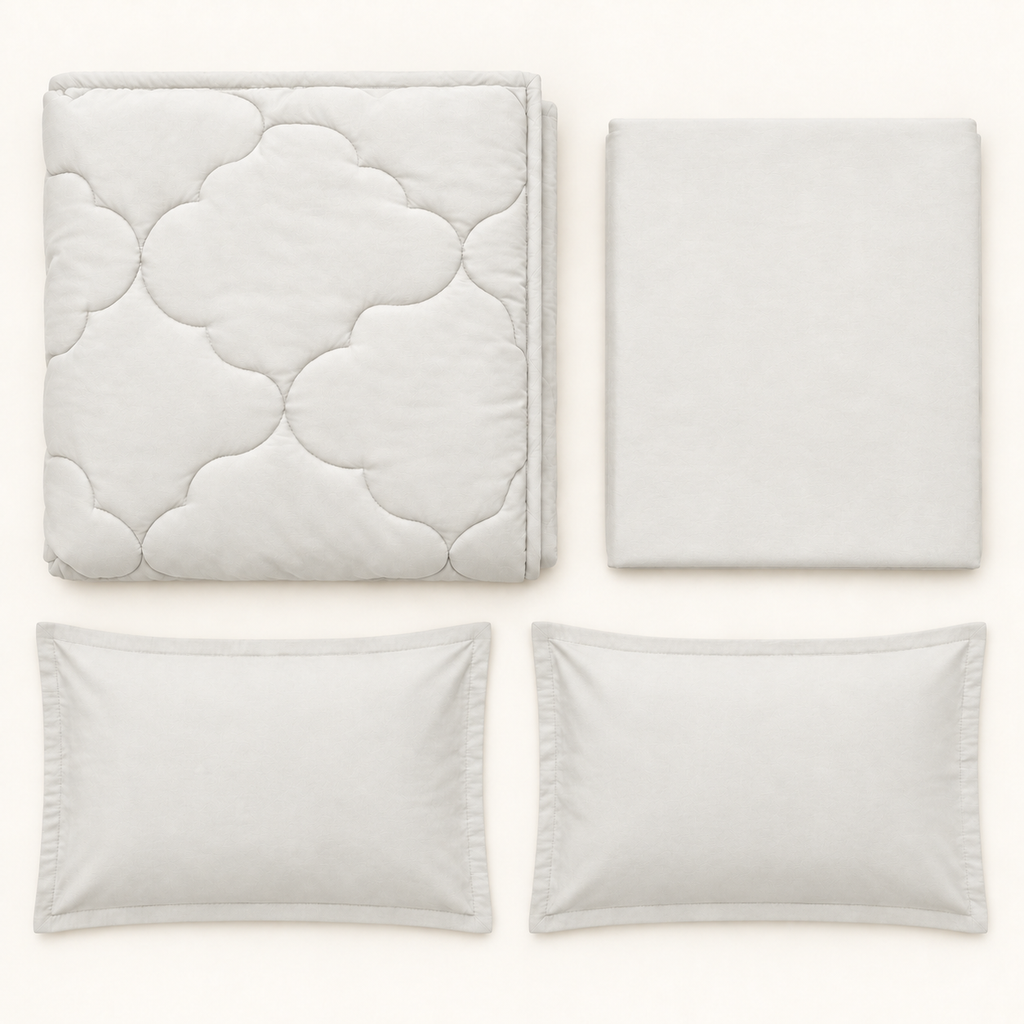 Snow Clover 4-Piece Comforter Set