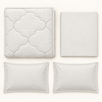 Snow Clover 4-Piece Comforter Set
