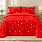 Sweetheart Love 4-Piece Reversible Comforter