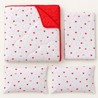 Sweetheart Love 4-Piece Reversible Comforter Set