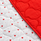 Sweetheart Love 4-Piece Reversible Comforter Set
