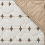Mocha Orbit 4-Piece Reversible Comforter Set