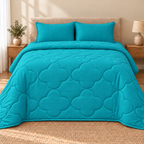 Teal Clover 4-Piece Comforter Set