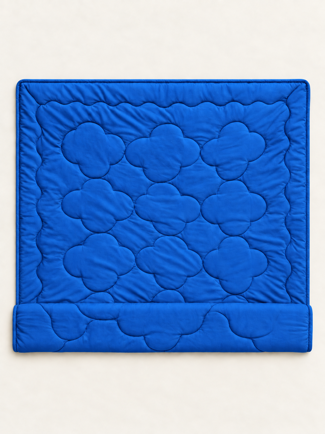 Cobalt Clover 4-Piece Comforter Set