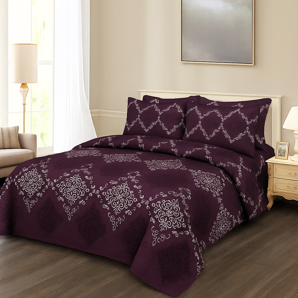 6-Piece Summer Comforter Set – Ultra-Light 100 GSM Filling