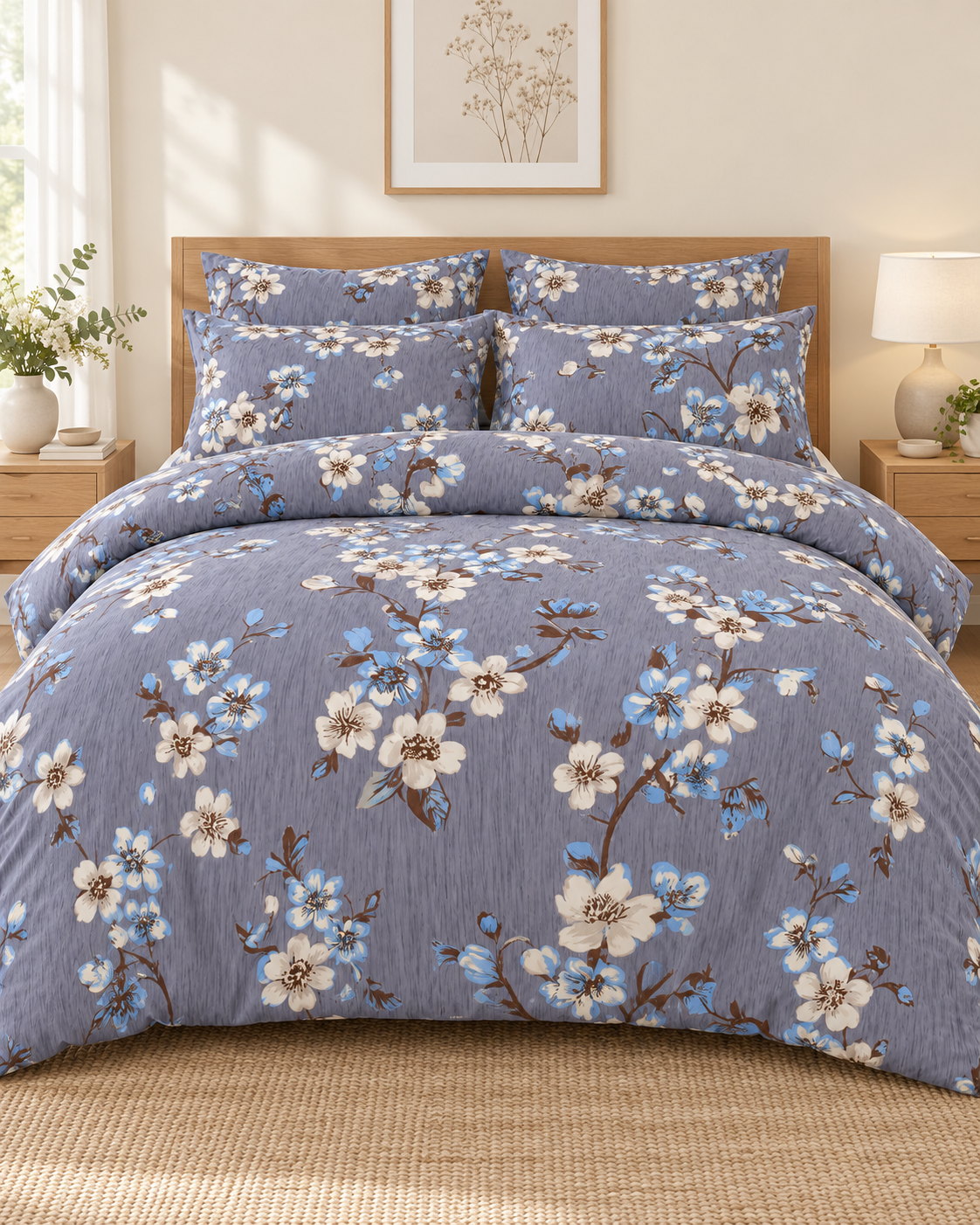 Petal Dusk 6-Piece Comforter Set