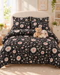Ebony Bloom 6-Piece Comforter Set