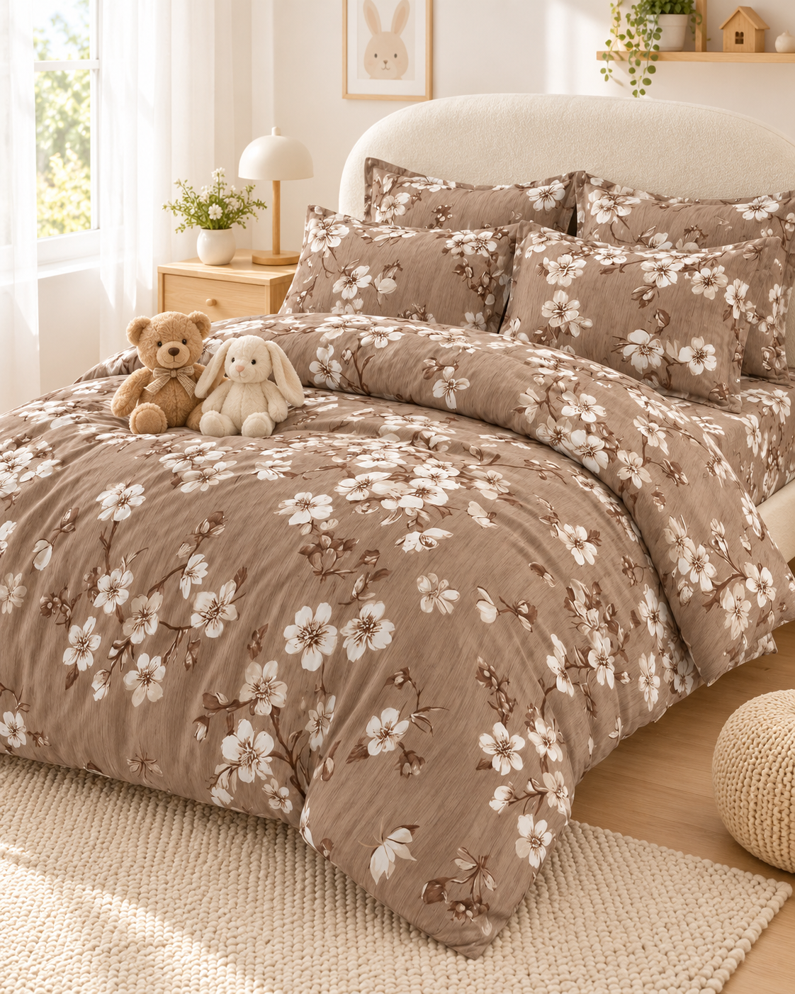 Almond Blossom 6-Piece Comforter Set