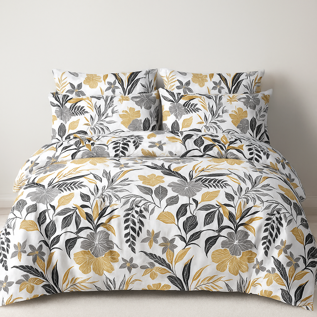 Bamboo Double Bed Sheet-3Pcs