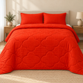 Scarlet Clover 4-Piece Comforter Set