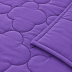 Grape Puff 4-Piece Comforter Set