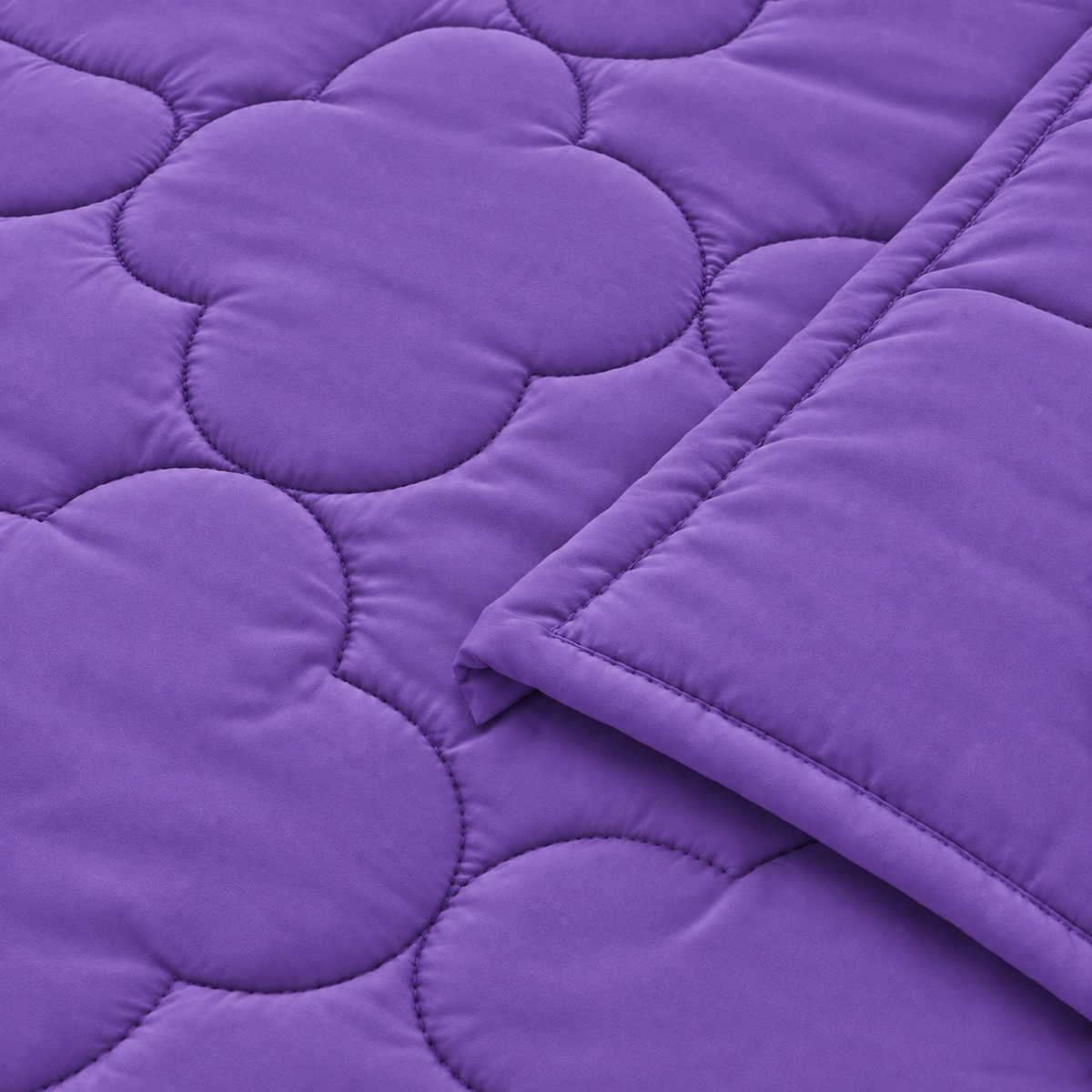 Grape Puff 4-Piece Comforter Set