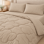 Sand Clover 4-Piece Comforter Set