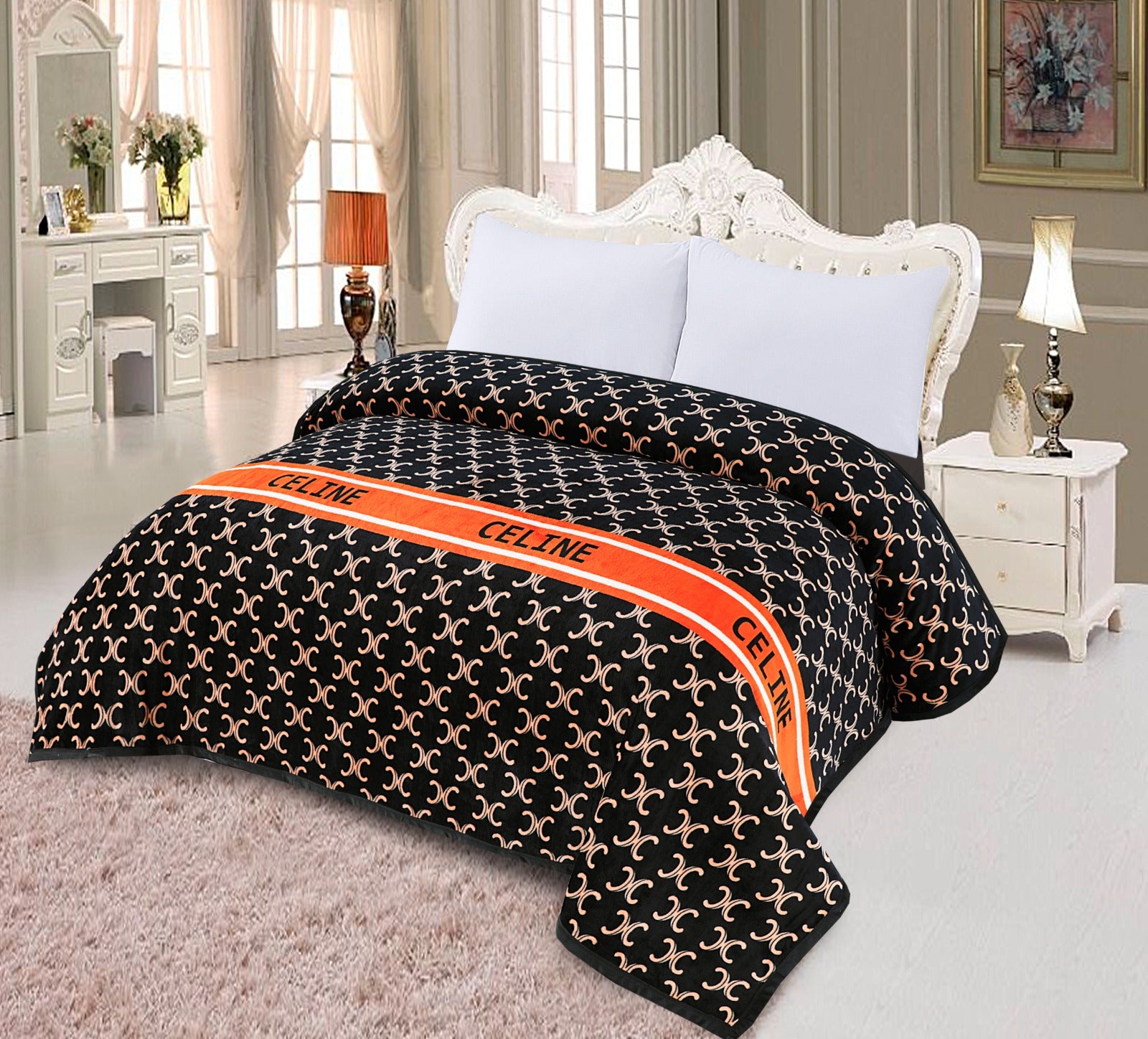 Aura Fleece Throw | Double Bed