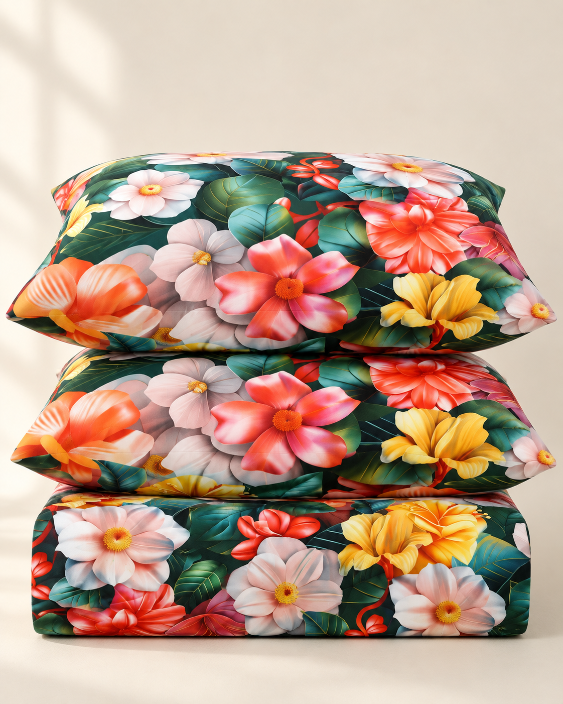 Island Breeze | Ultra HD Digital Printed Bedsheets - 013